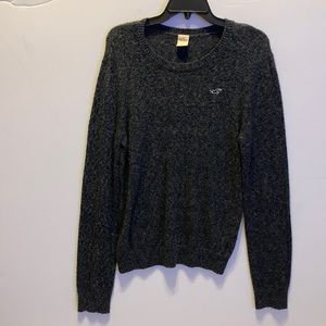 Hollister mens black sweater